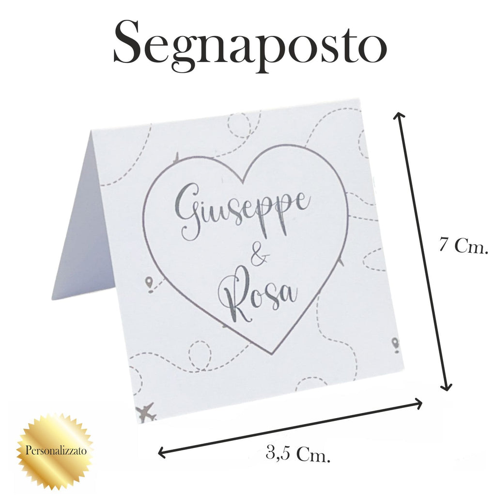 bomboniera tema viaggio