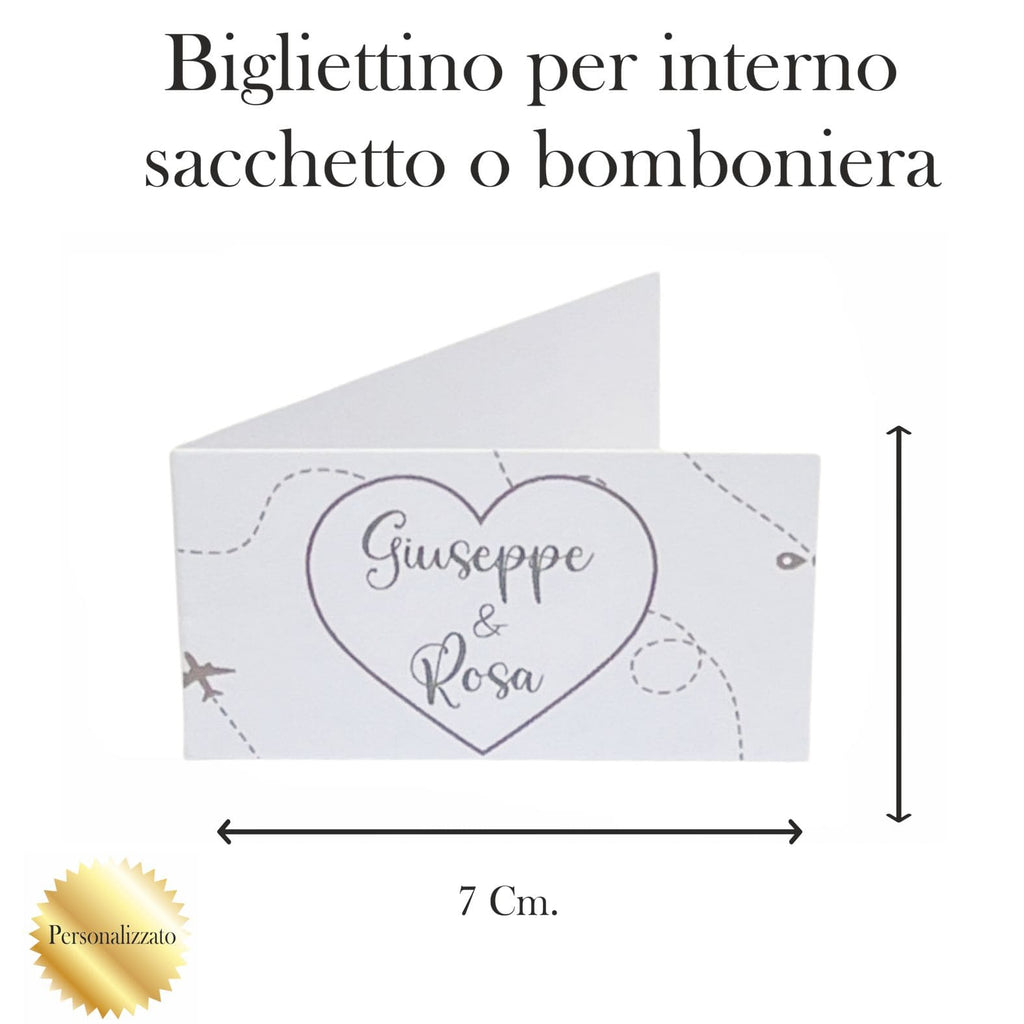 bigliettini personalizzati