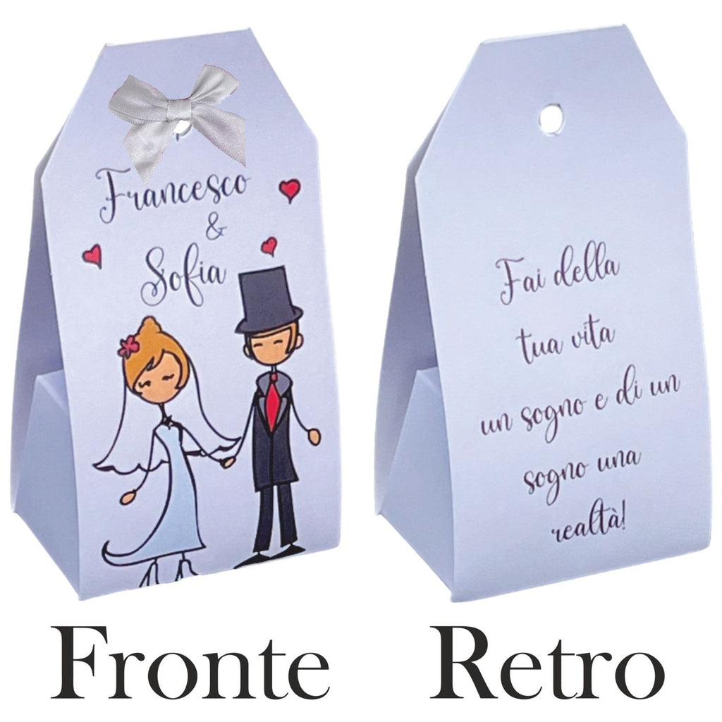 segnaposto matrimonio