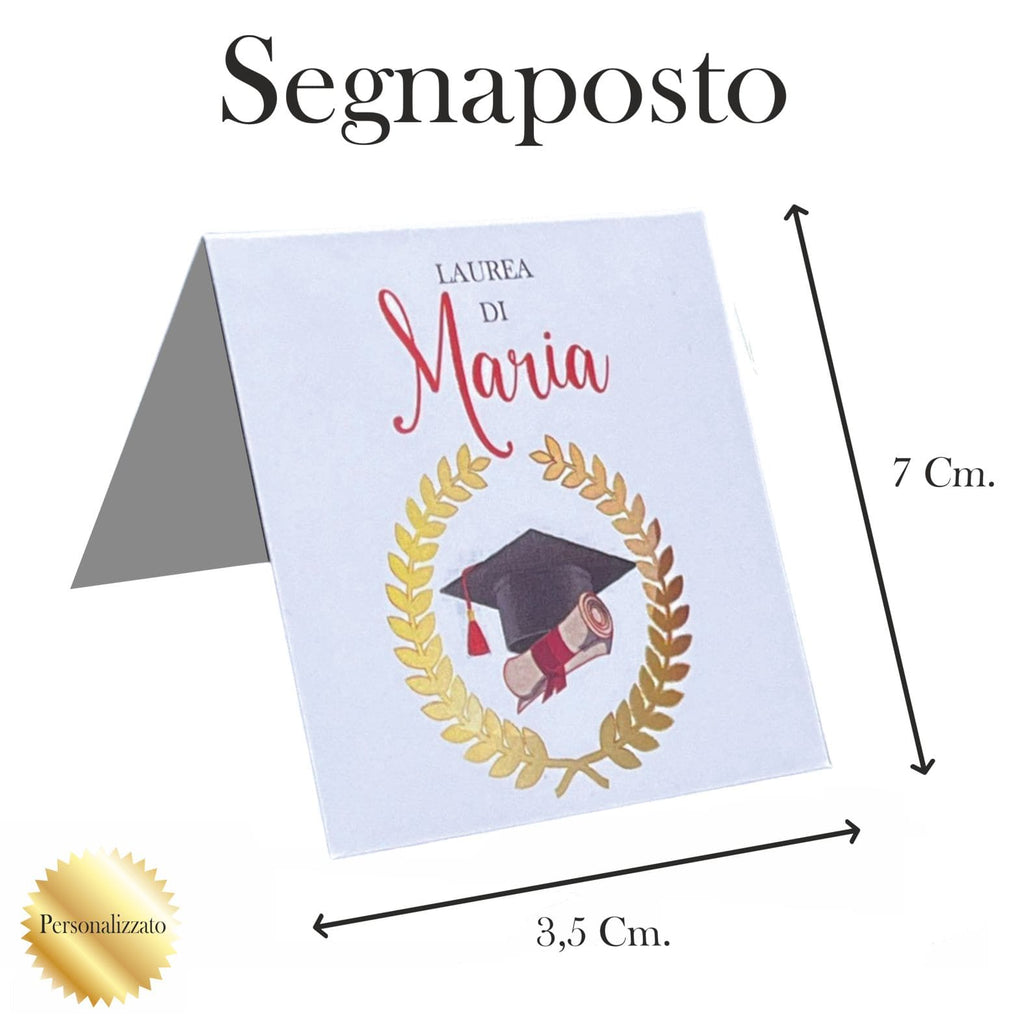 laurea segnaposto
