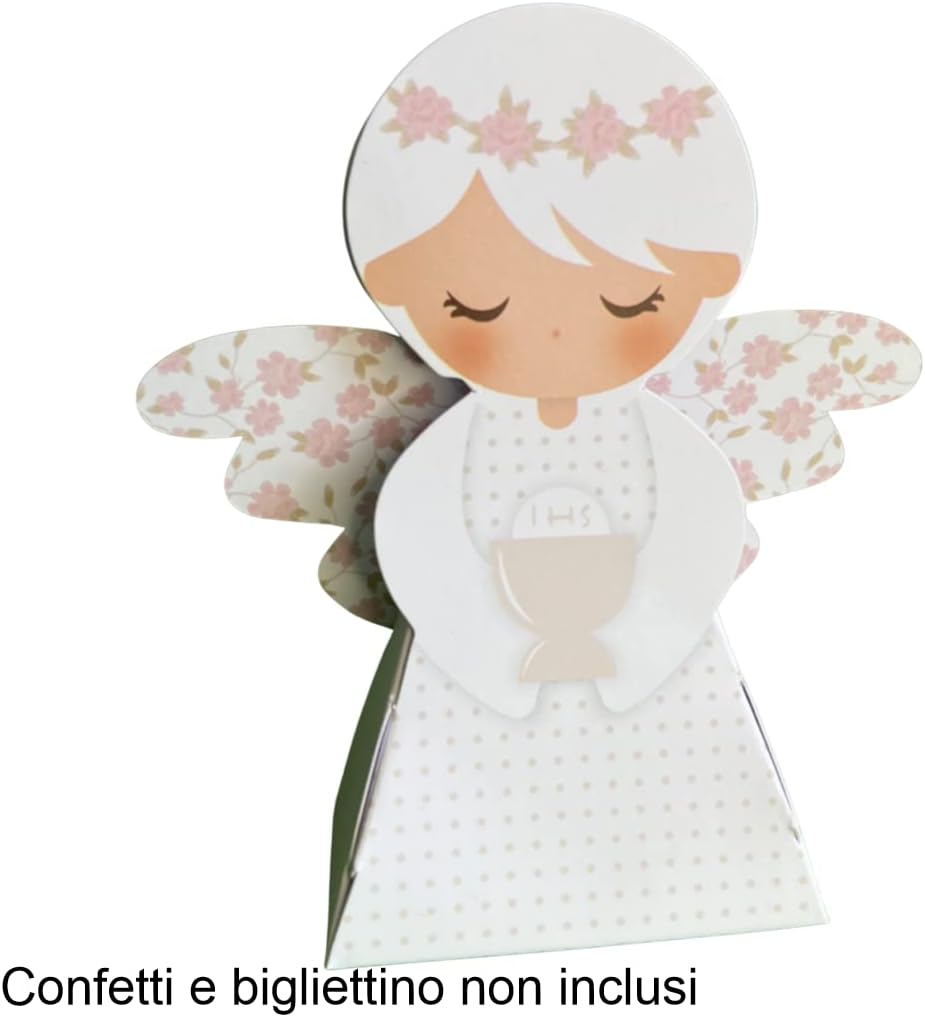 bomboniera battesimo angelo