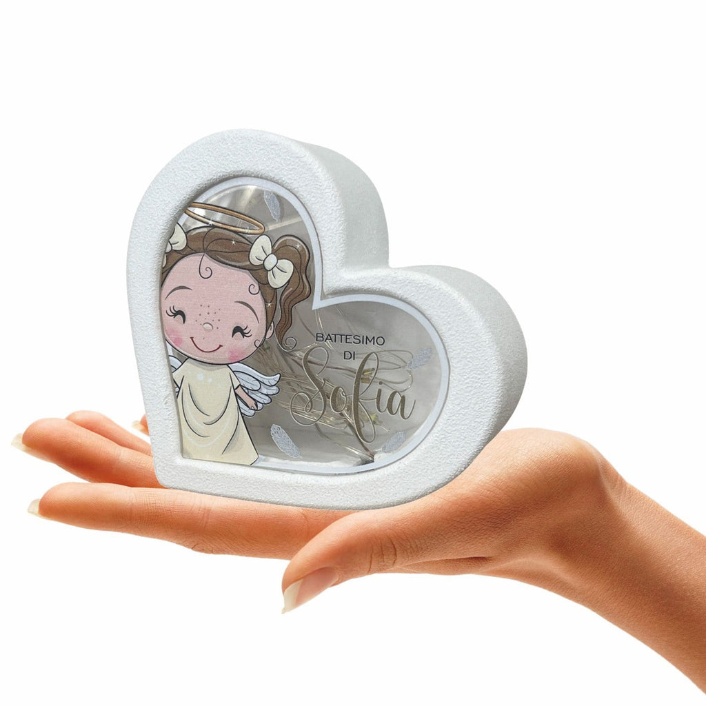 bomboniera battesimo lampada