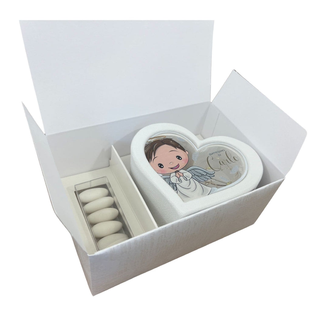 bomboniera battesimo lampada