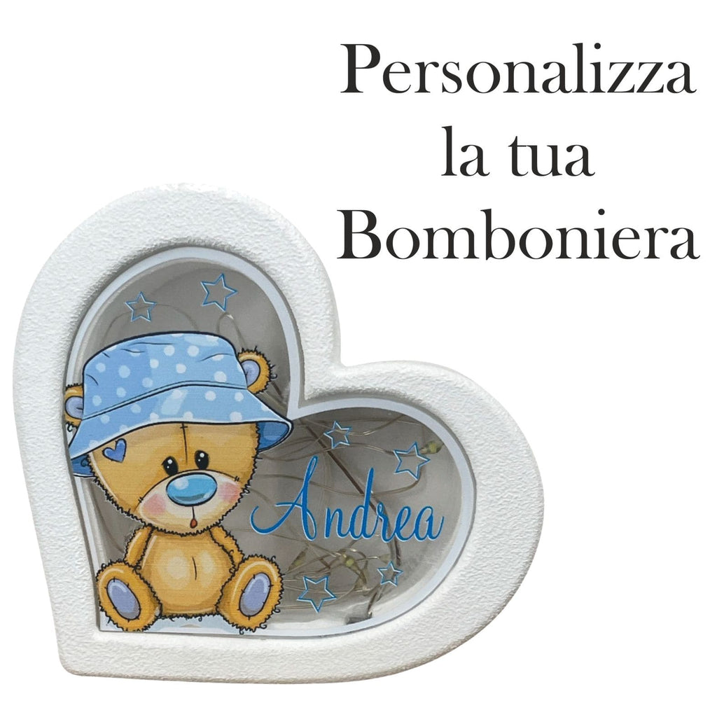 bomboniera battesimo lampada led