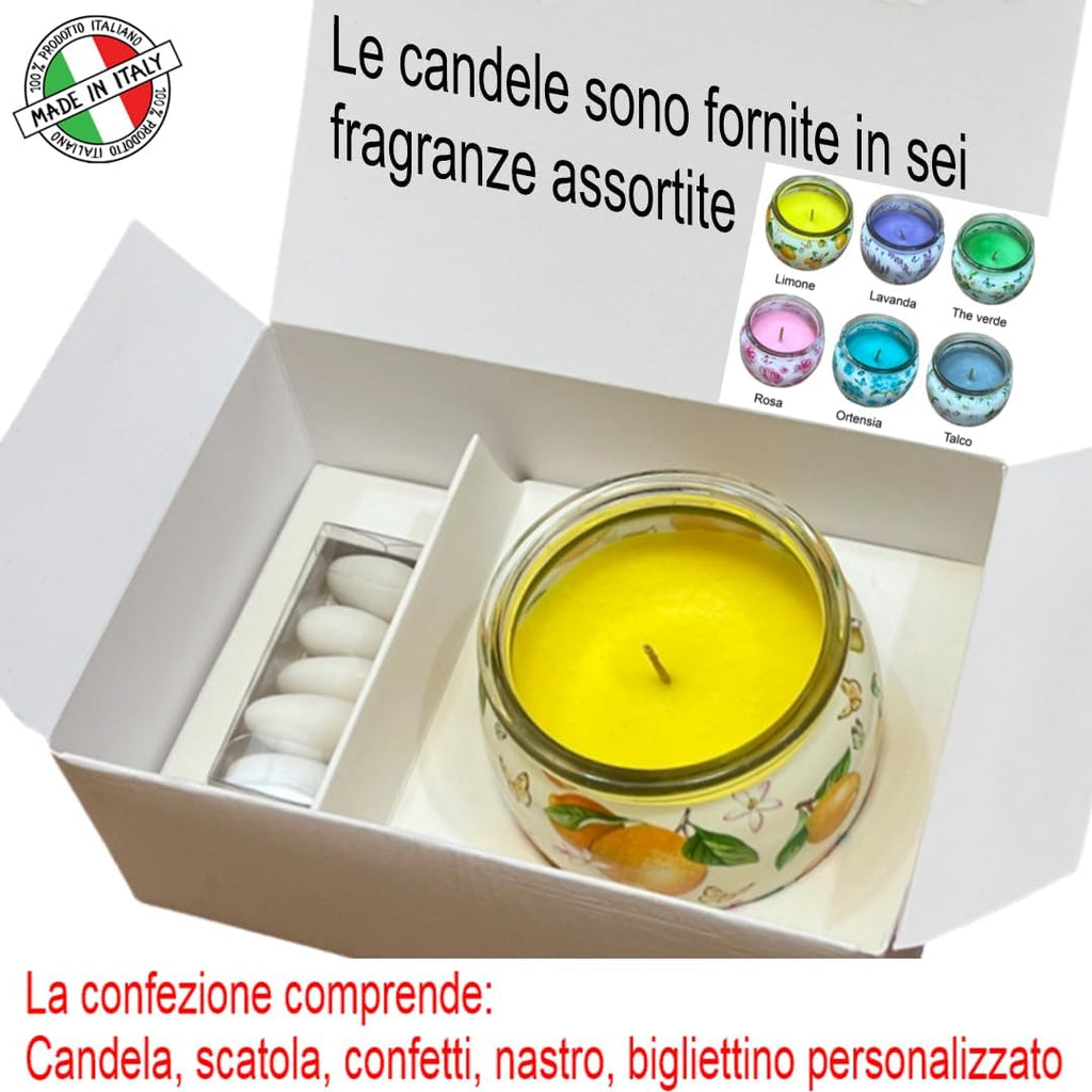 candele personalizzate