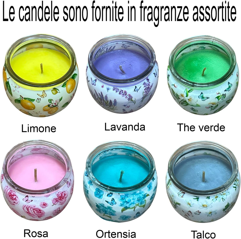 candele confezionate