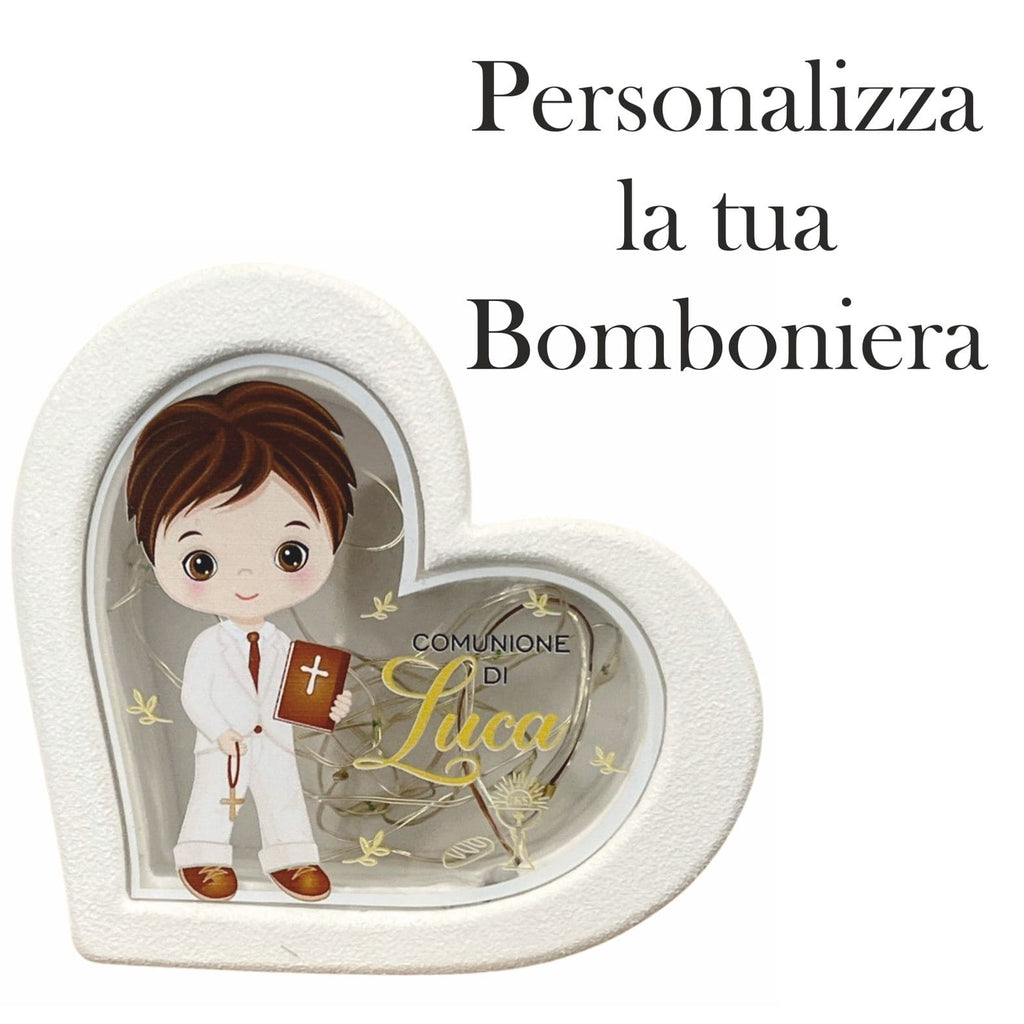 bomboniera comunione lampada led