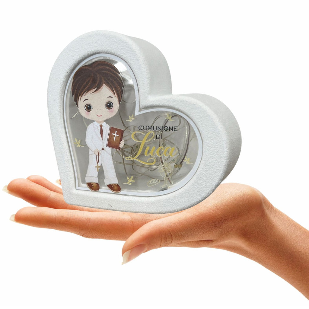 bomboniera comunione lampada led