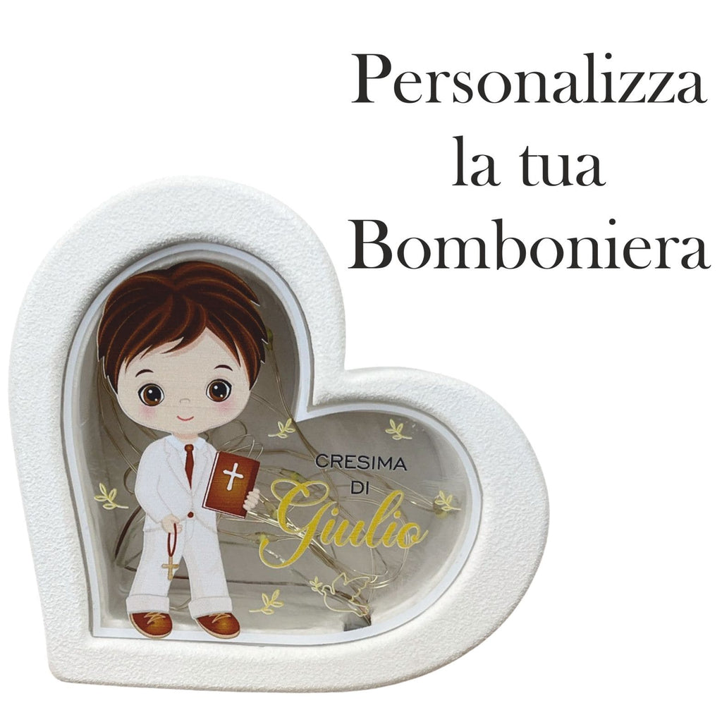 bomboniera cresima lampada led economica