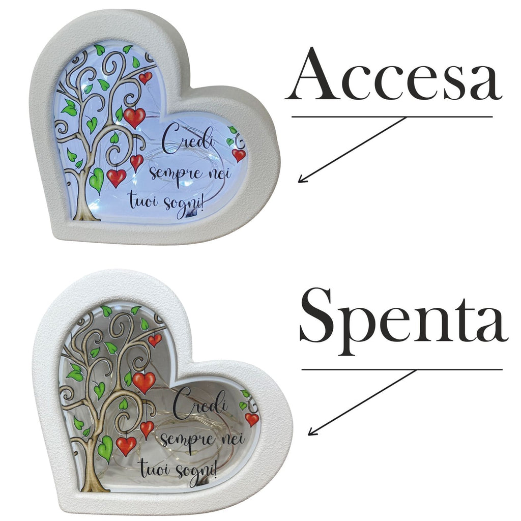 bomboniera led luce lampada