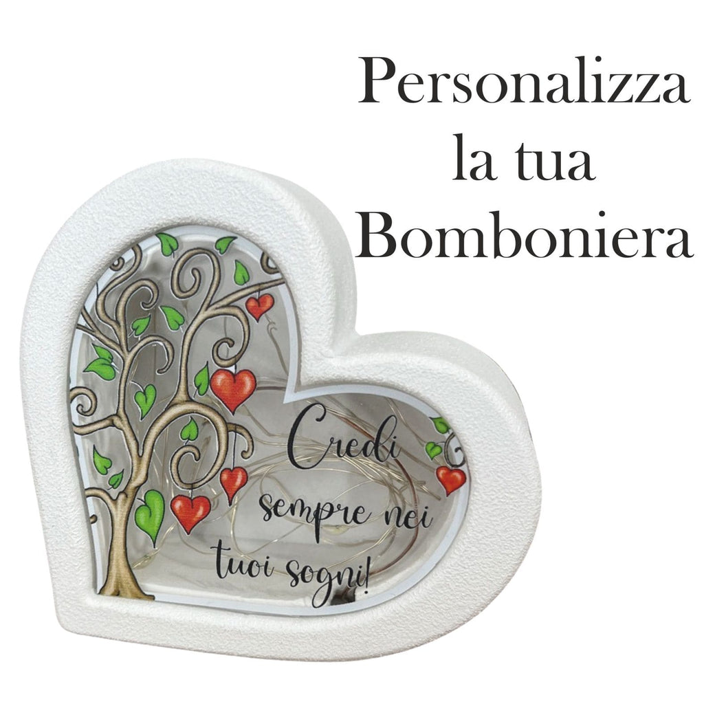 bomboniera led luce lampada