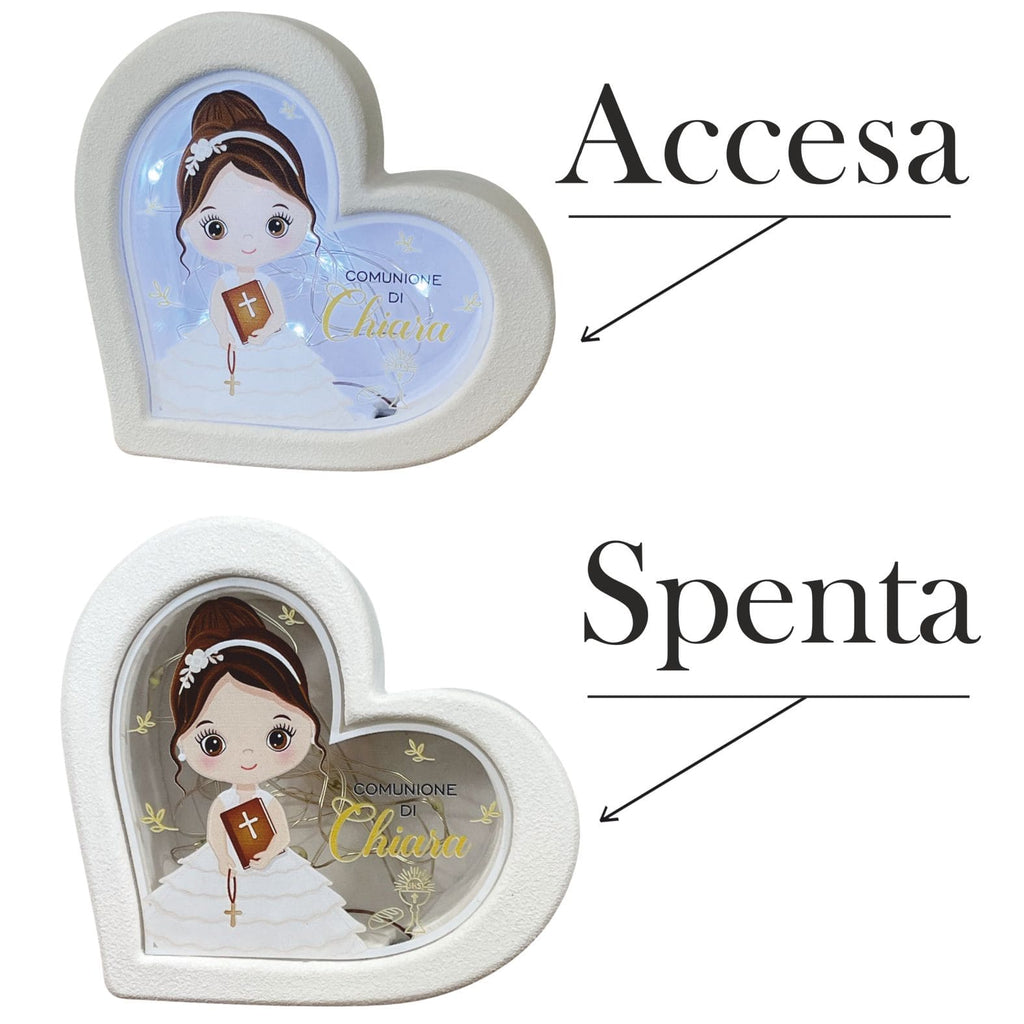bomboniera comunione lampada led