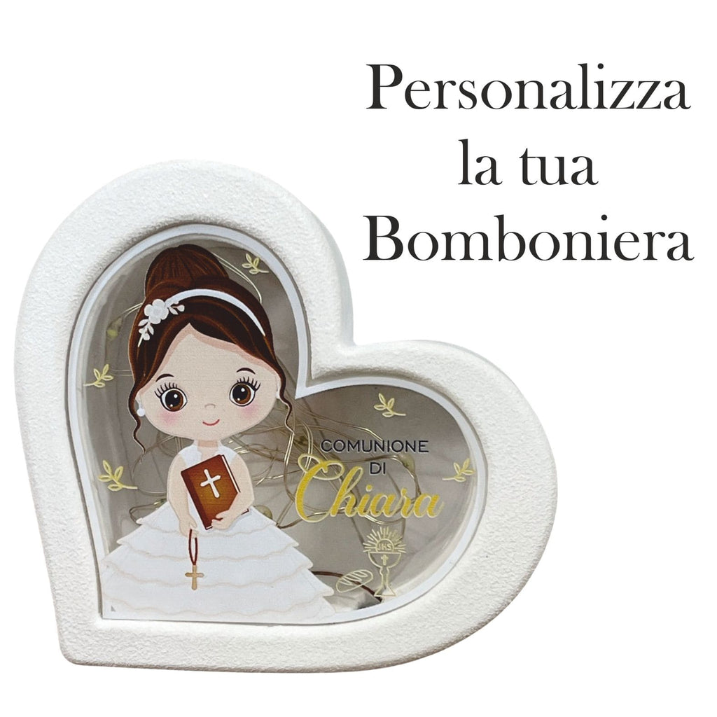 bomboniera comunione lampada led