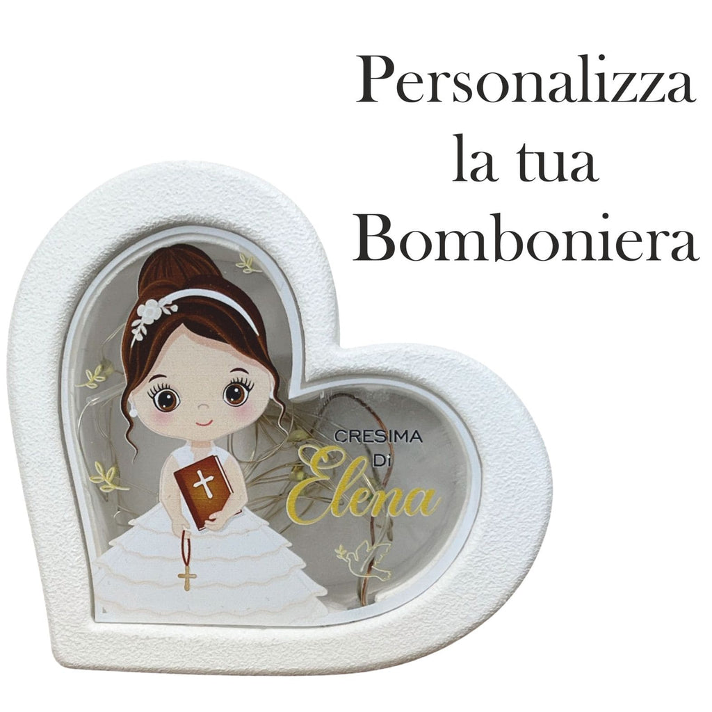 bomboniera cresima lampada led economica