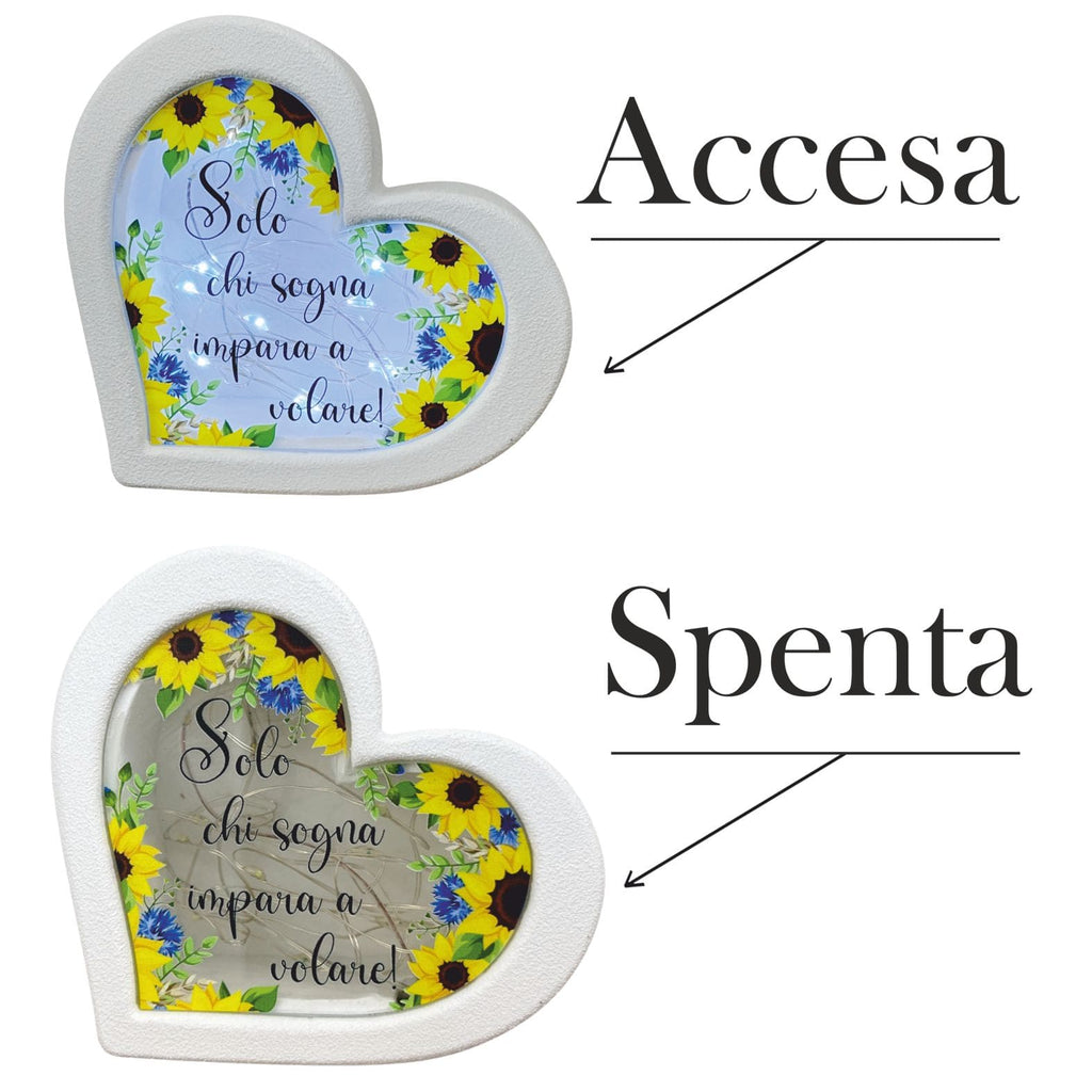 bomboniera led luce lampada