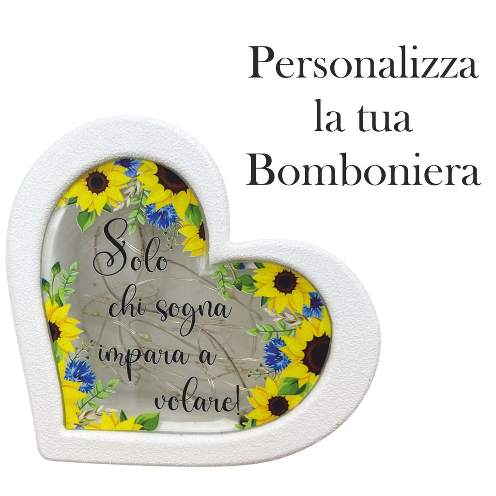 bomboniera led luce lampada