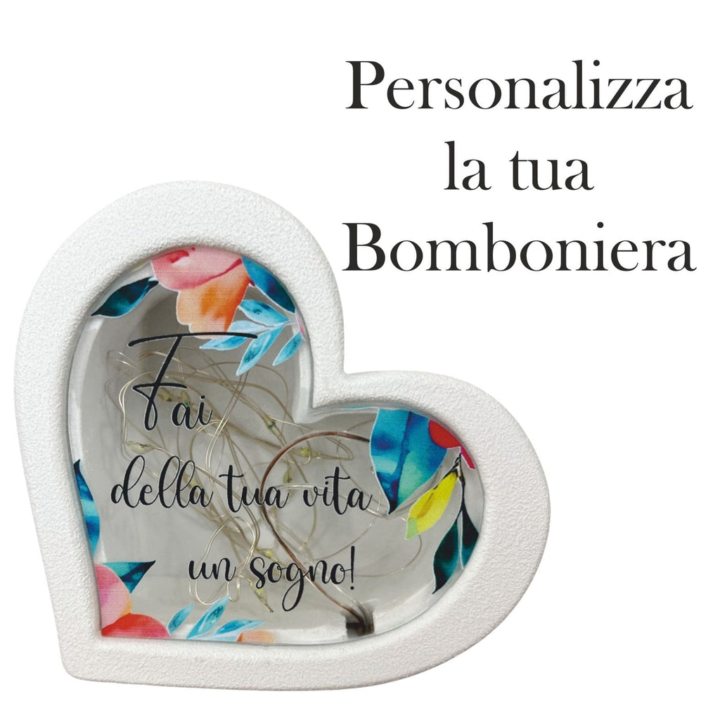 bomboniera led luce lampada