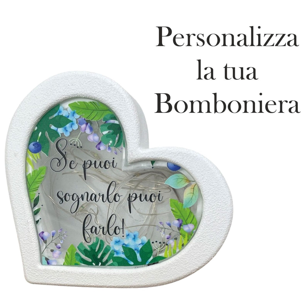 bomboniera led luce lampada