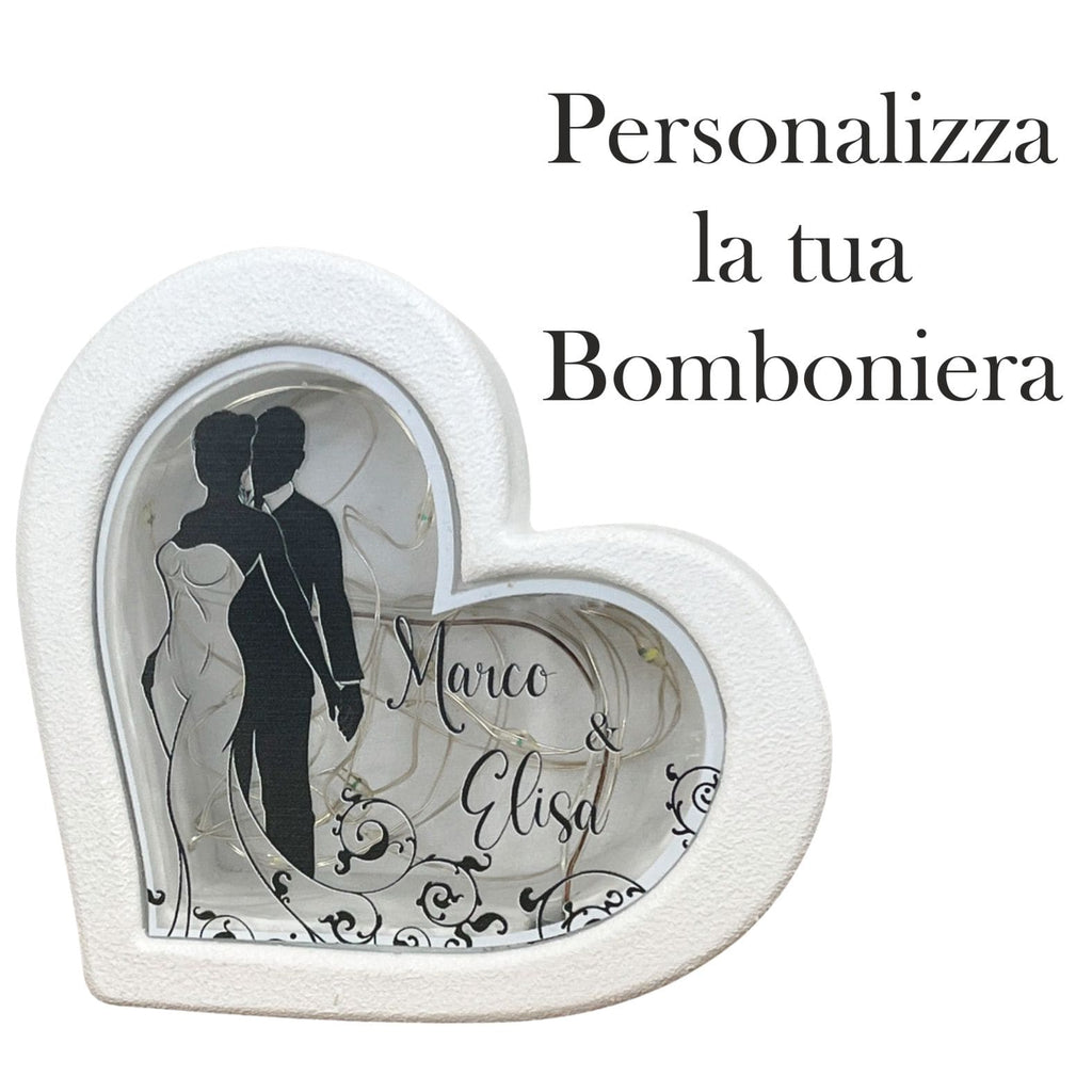 bomboniera matrimonio lampada