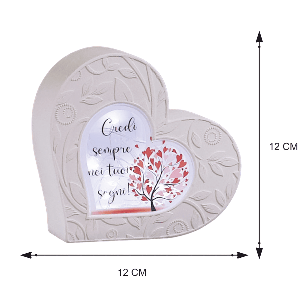 lampada albero cuori