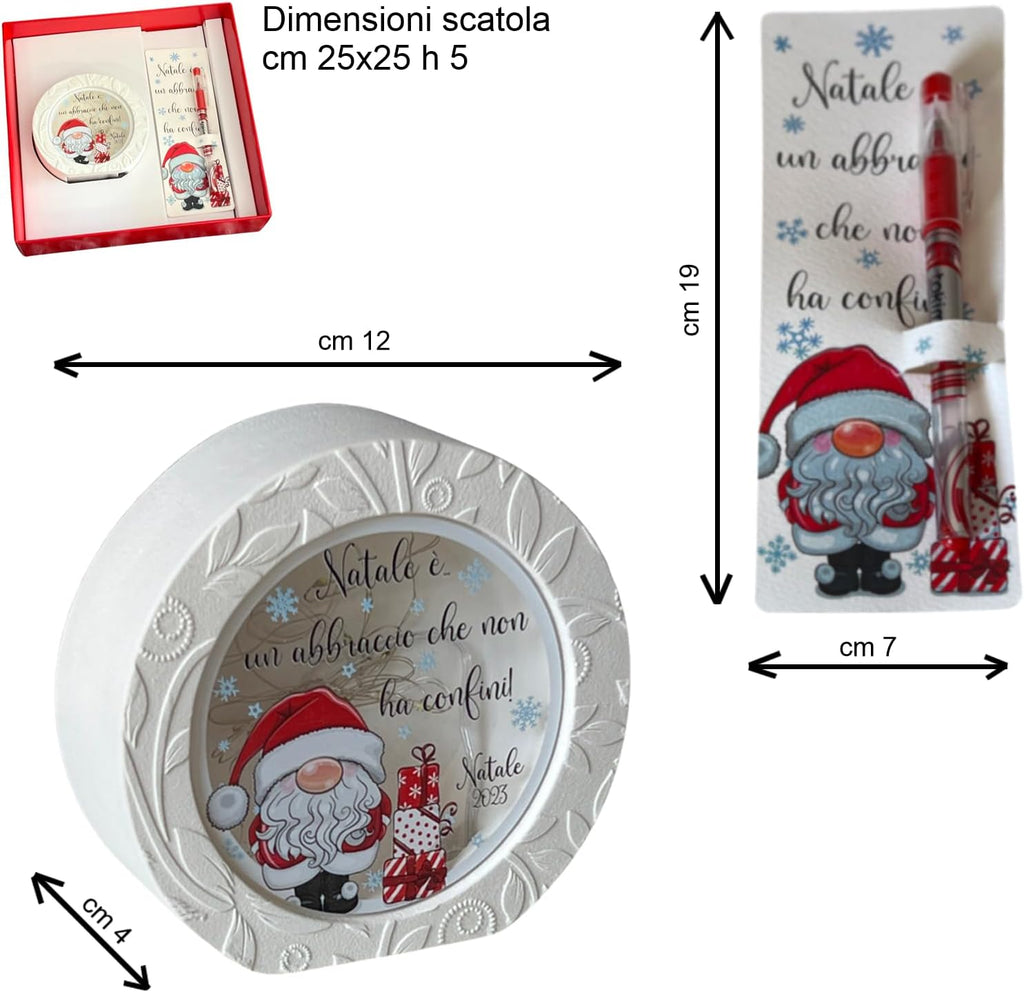 set natale lampada