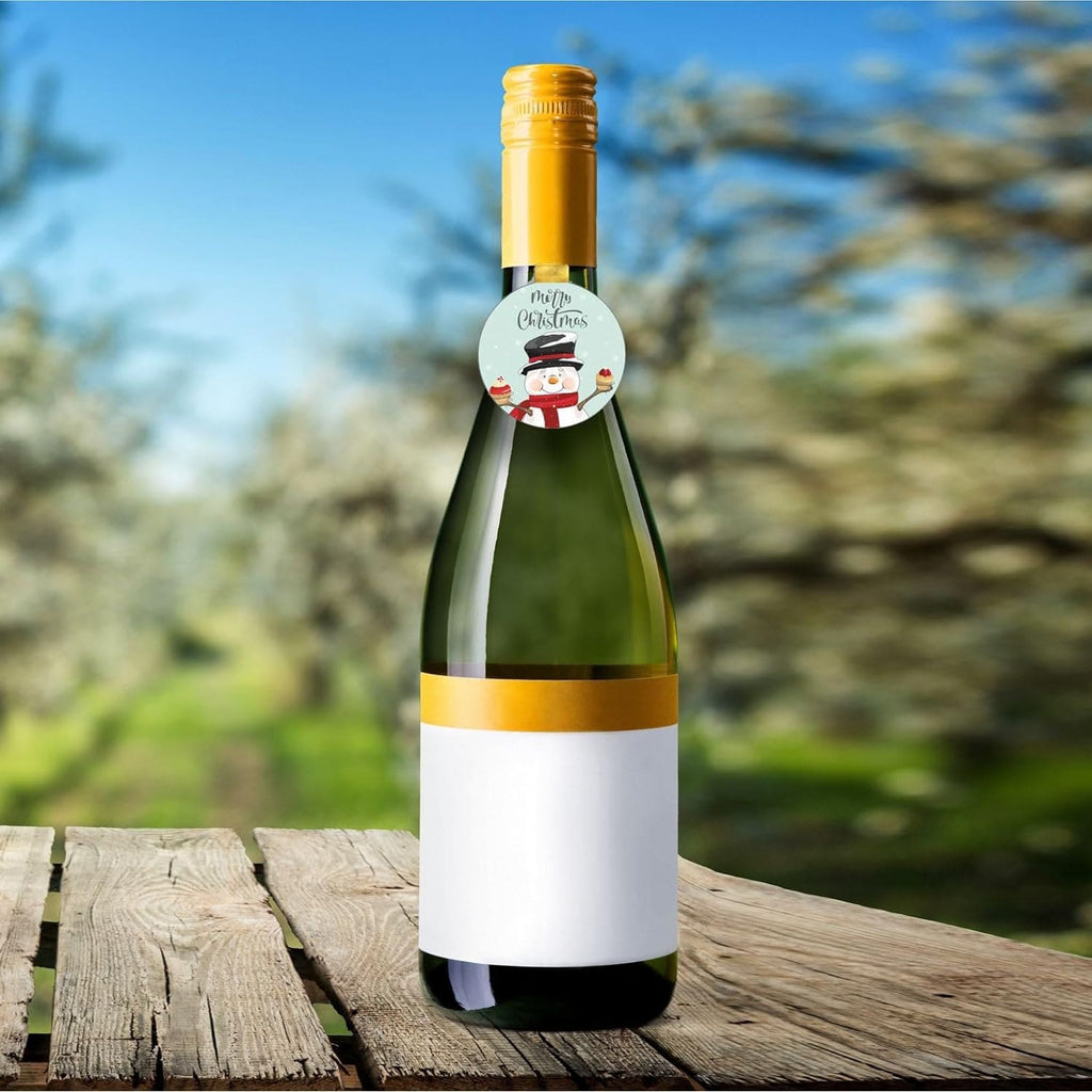 bottiglia vino natale