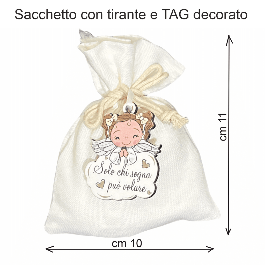 bomboniera angelo baby shower