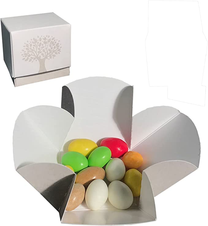 10 scatoline Albero per bomboniera e Party