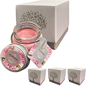 set candele con scatola albero della vita
