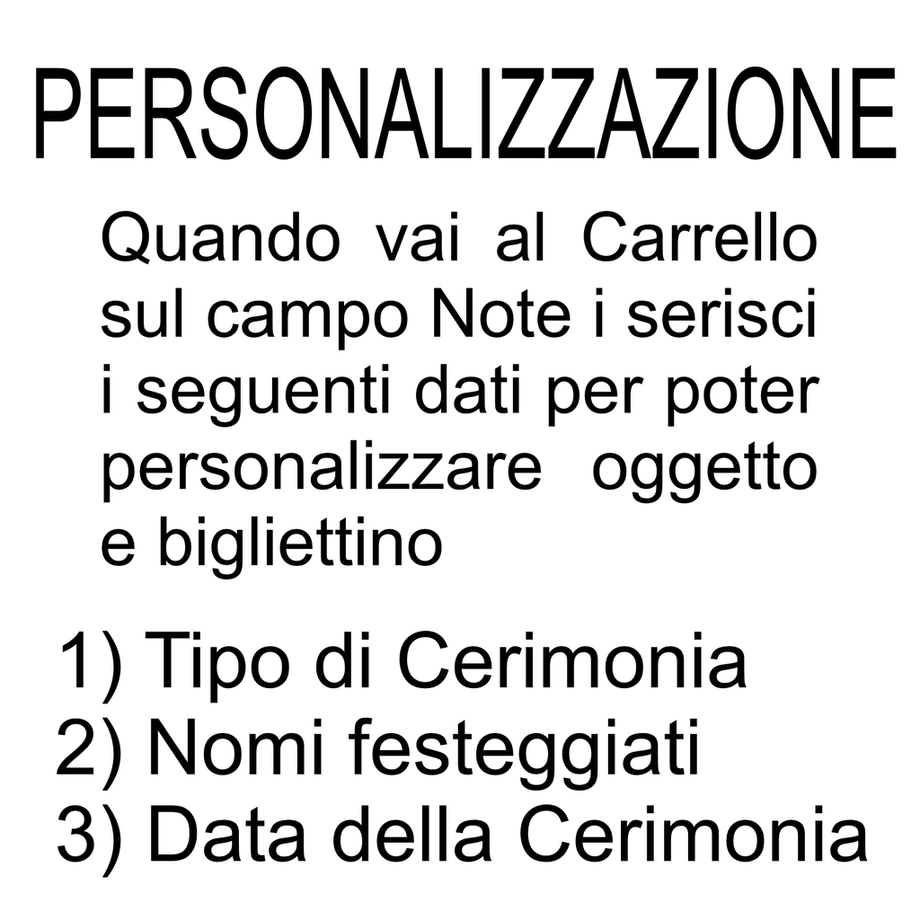 bomboniere made in italy